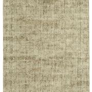 Hand-knotted vintage turkish beige carpet 181 cm x 294 cm