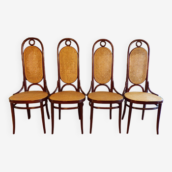 Suite 4 dining chairs Thonet 207R