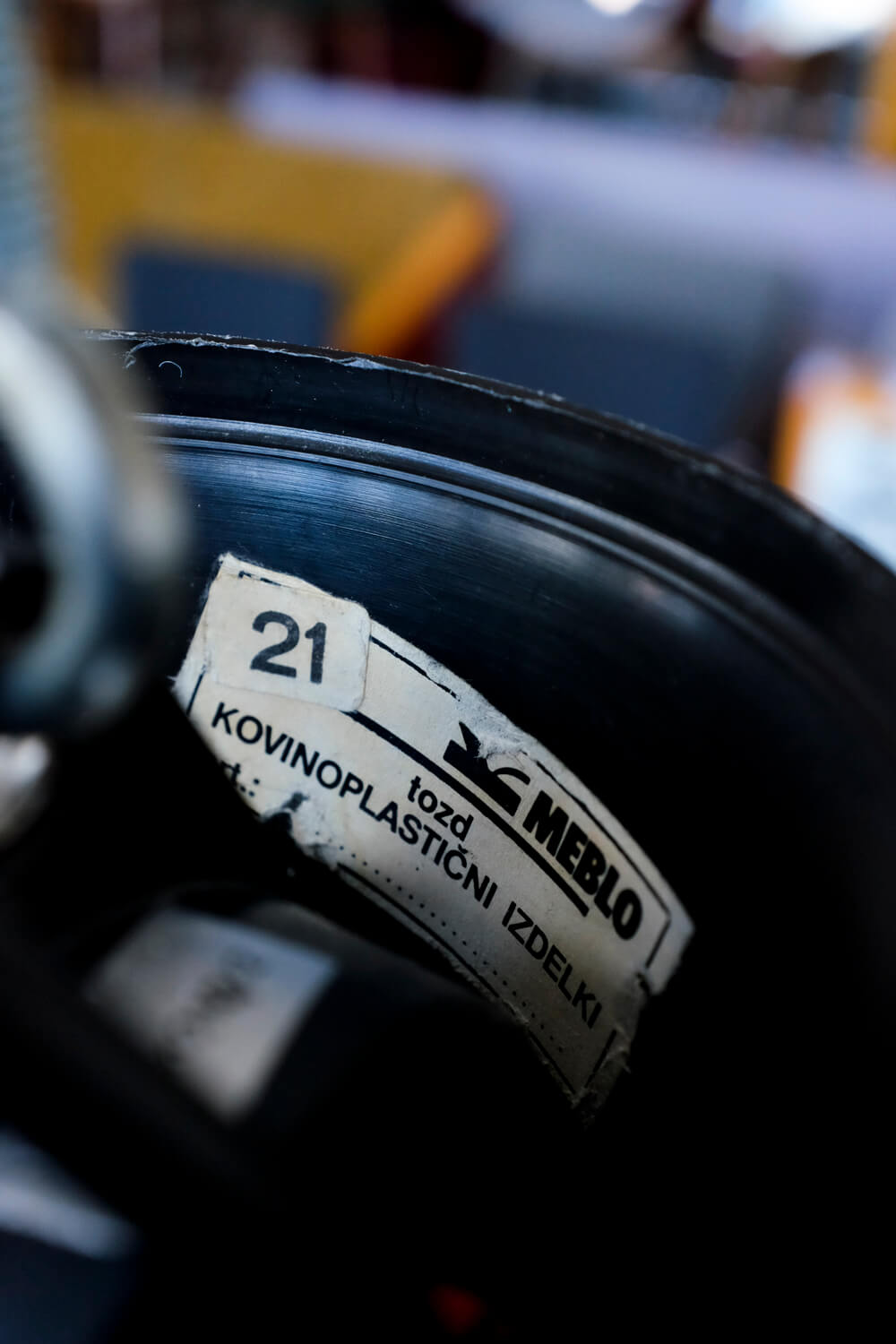 Space Age Guzzini hanging lamp by Meblo, 1970