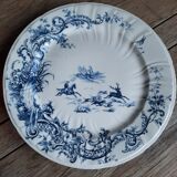 Terre de Fer stand cake plate Gien