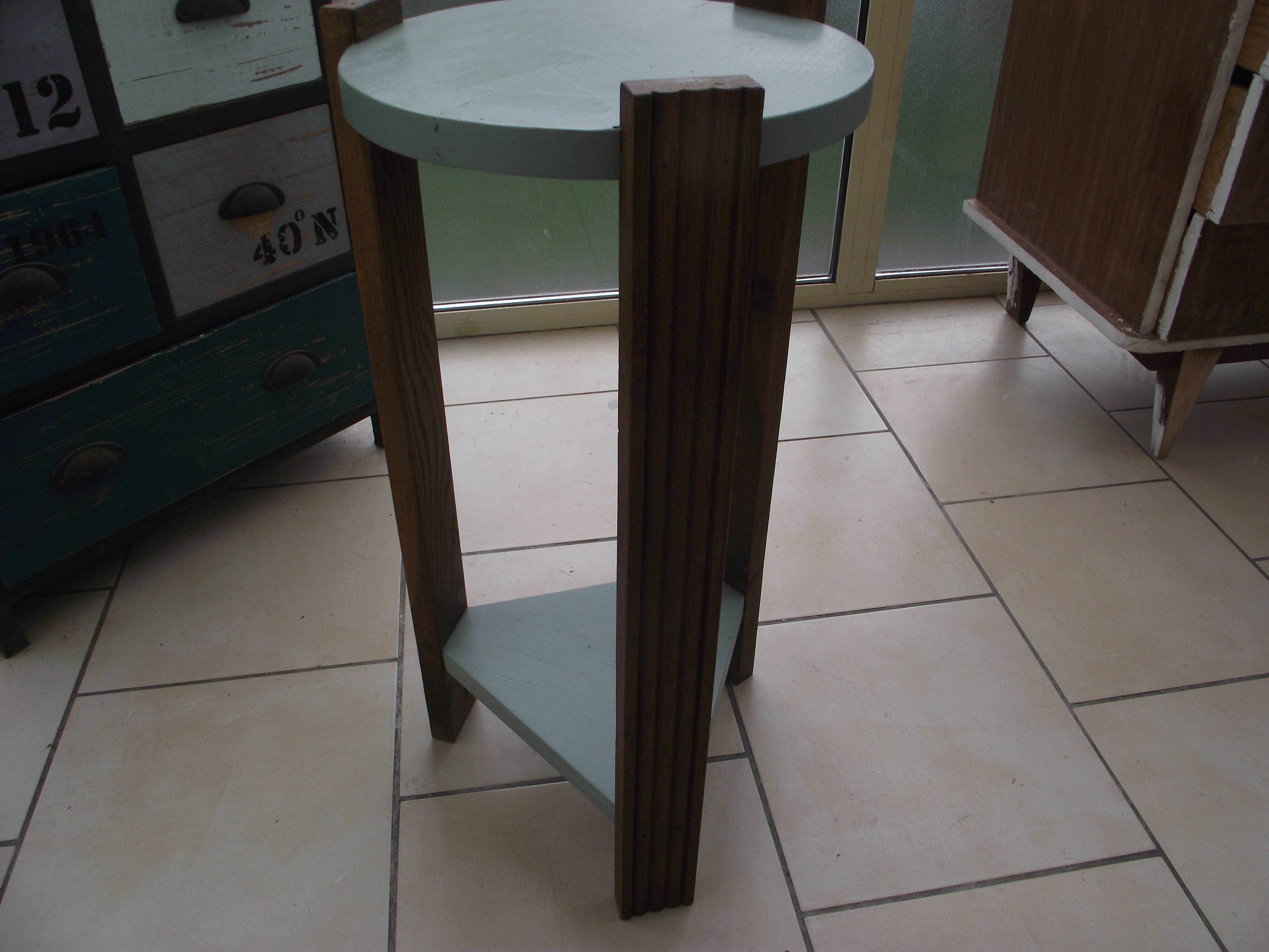 Healed art deco solid oak