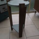 Healed art deco solid oak