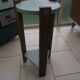 Healed art deco solid oak
