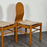Set Di 4 Sedie Da Pranzo Design Mid Century Scandinavo Anni 70