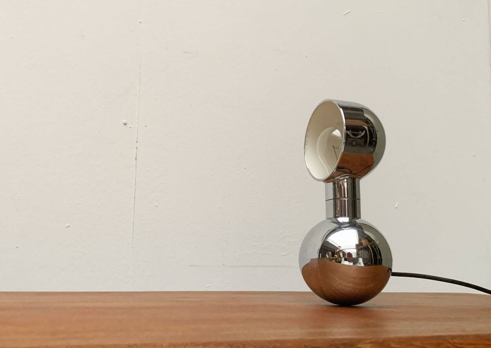 Lampe de table allemande de l'époque Space Age du milieu du siècle de Cosack