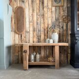 Renovated old workbench