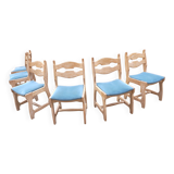 Chairs (x6) Guillerme & Chambron mod. “Lorraine”