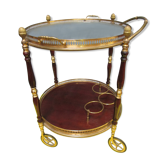 Rolling bar cart