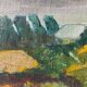 Brittany landscape painting vintage 70s