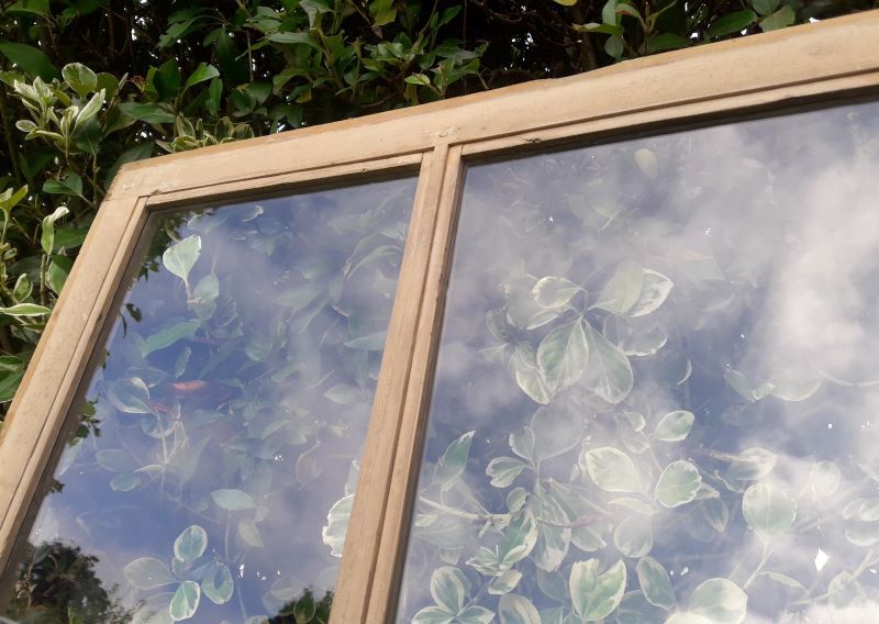 Glazed frame 70x83cm for partition