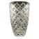 Modernist vase, transparent glass, Poland, 1970s