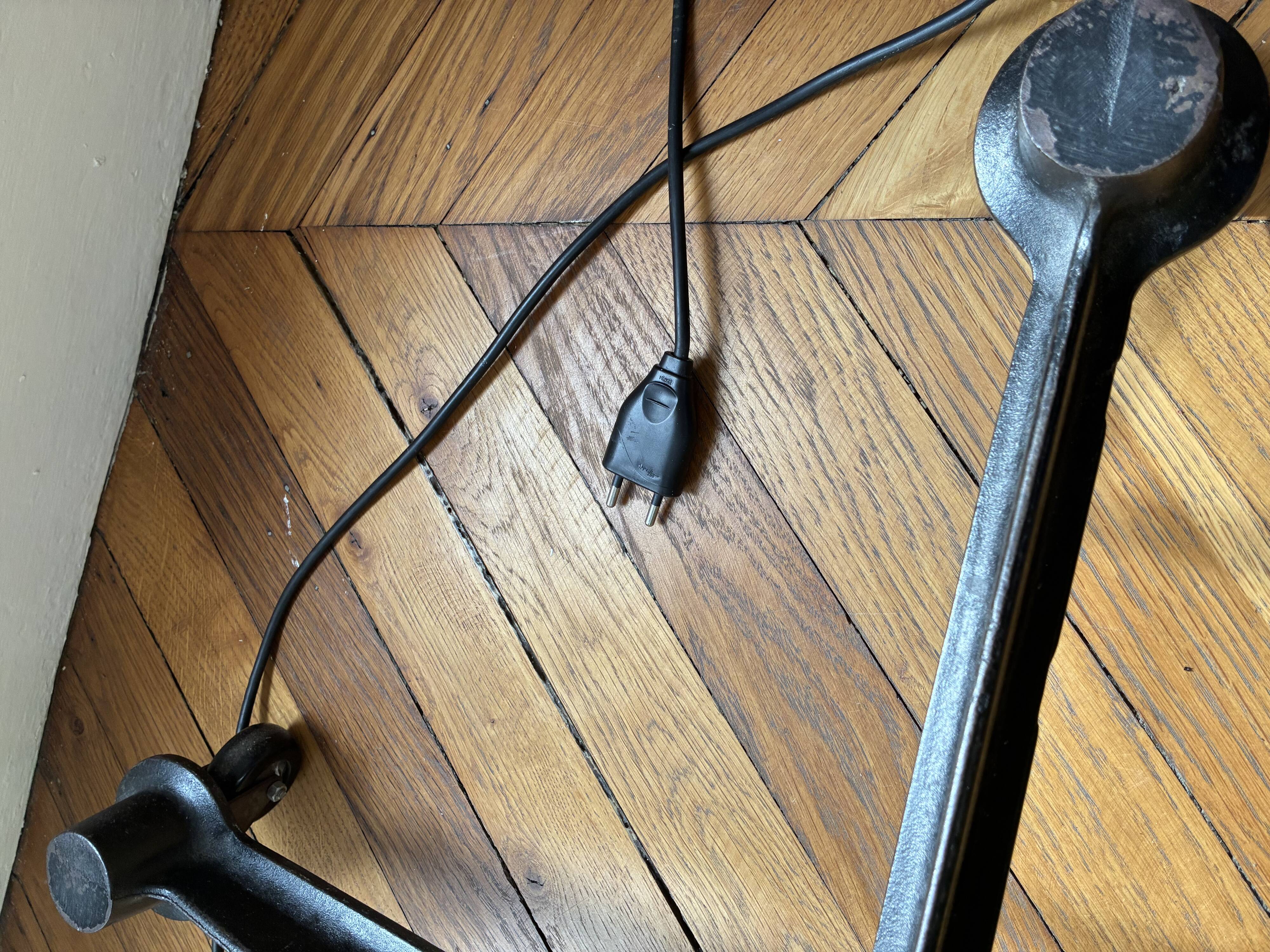 Vintage photographer lamp
