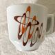 Tasses à café en porcelaine , années 70
