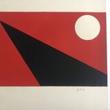 Émile GILIOLI, Untitled, c. 1970. Original lithograph signed in pencil