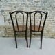 Pair of Thonet bistro chairs