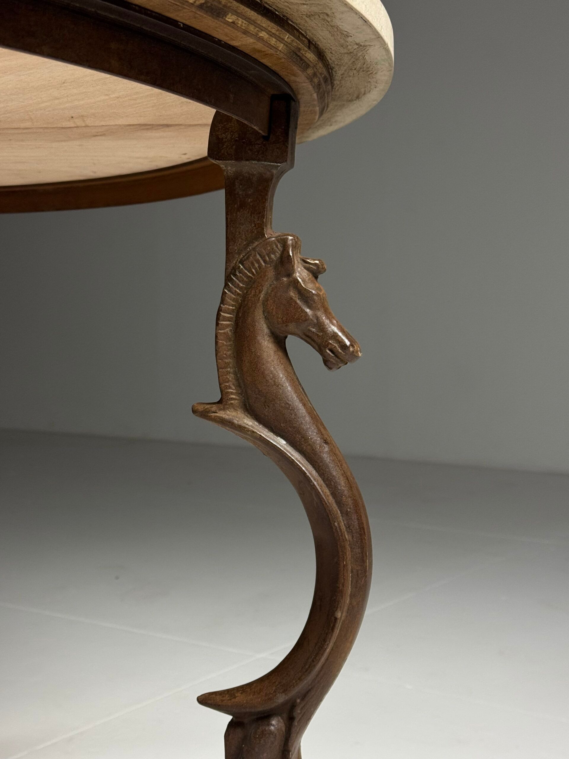 1970s centre table seahorses