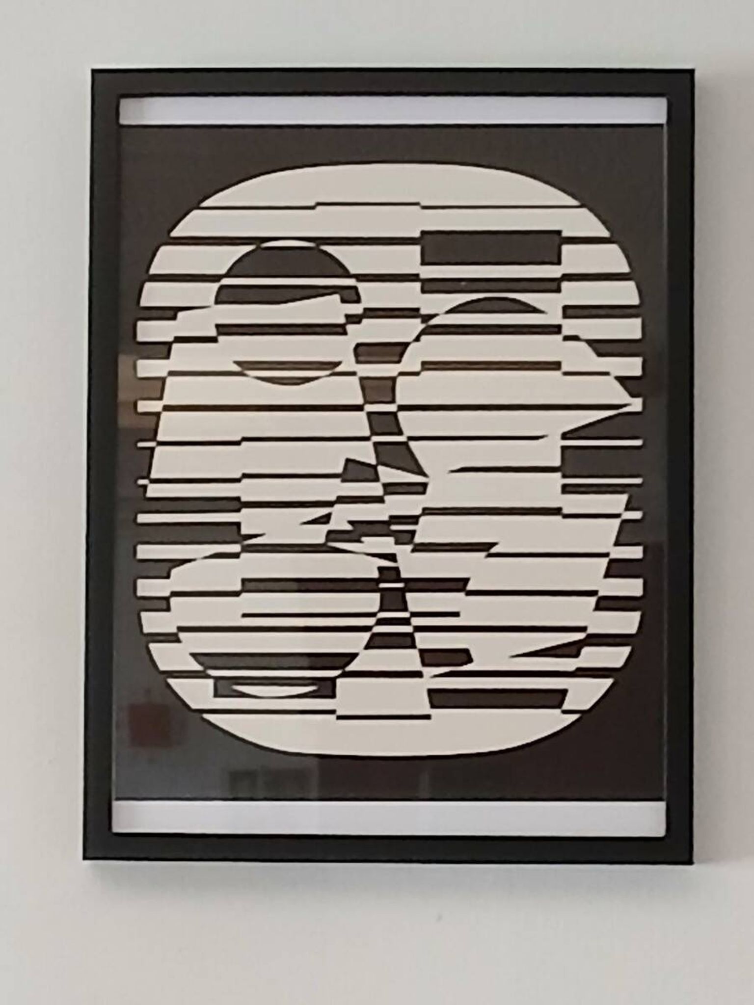 Victor vasarely d'après zeta 1955