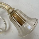 Vintage Murano glass wall lamp