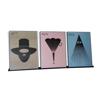 Tryptic Jodorowsky movie posters