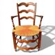 Antique Provençal armchair 18th-19th century regional furniture