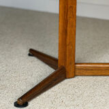 Vintage coffee table – Wooden top & star base