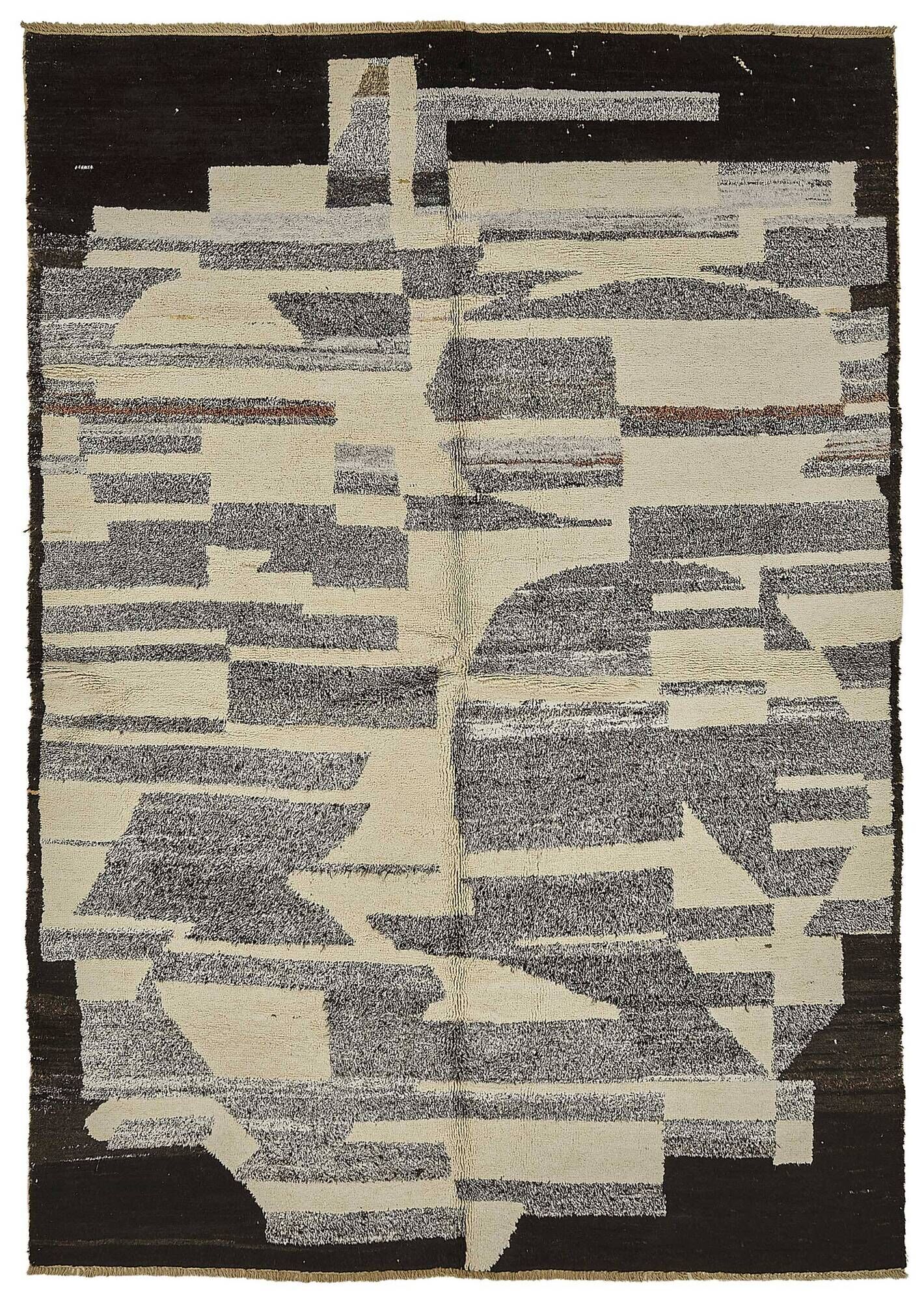 Handwoven Turkish Recycled Boho Rug 230 cm x 337 cm