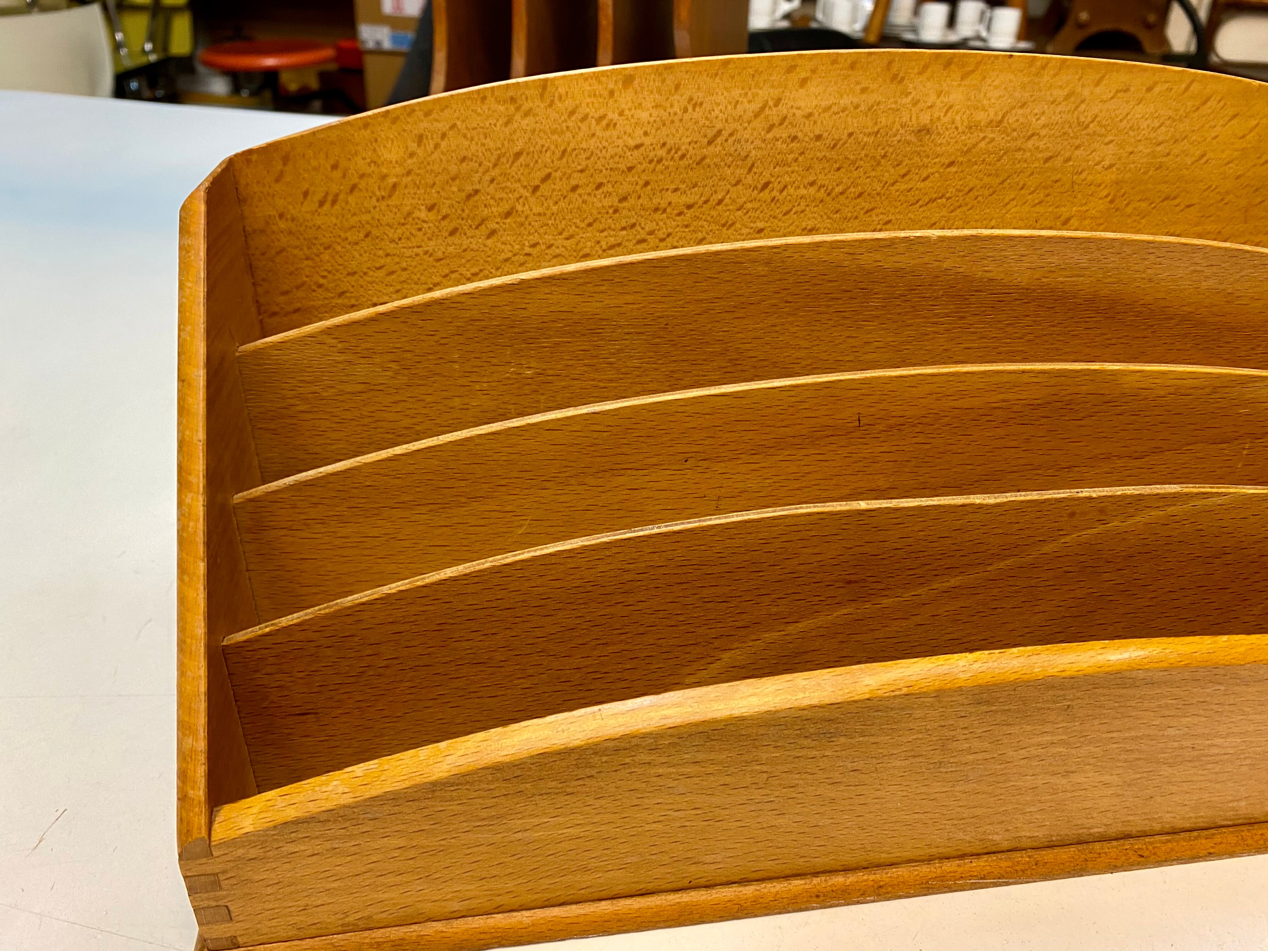 Range office mail massive blond blond vintage 60s workshop