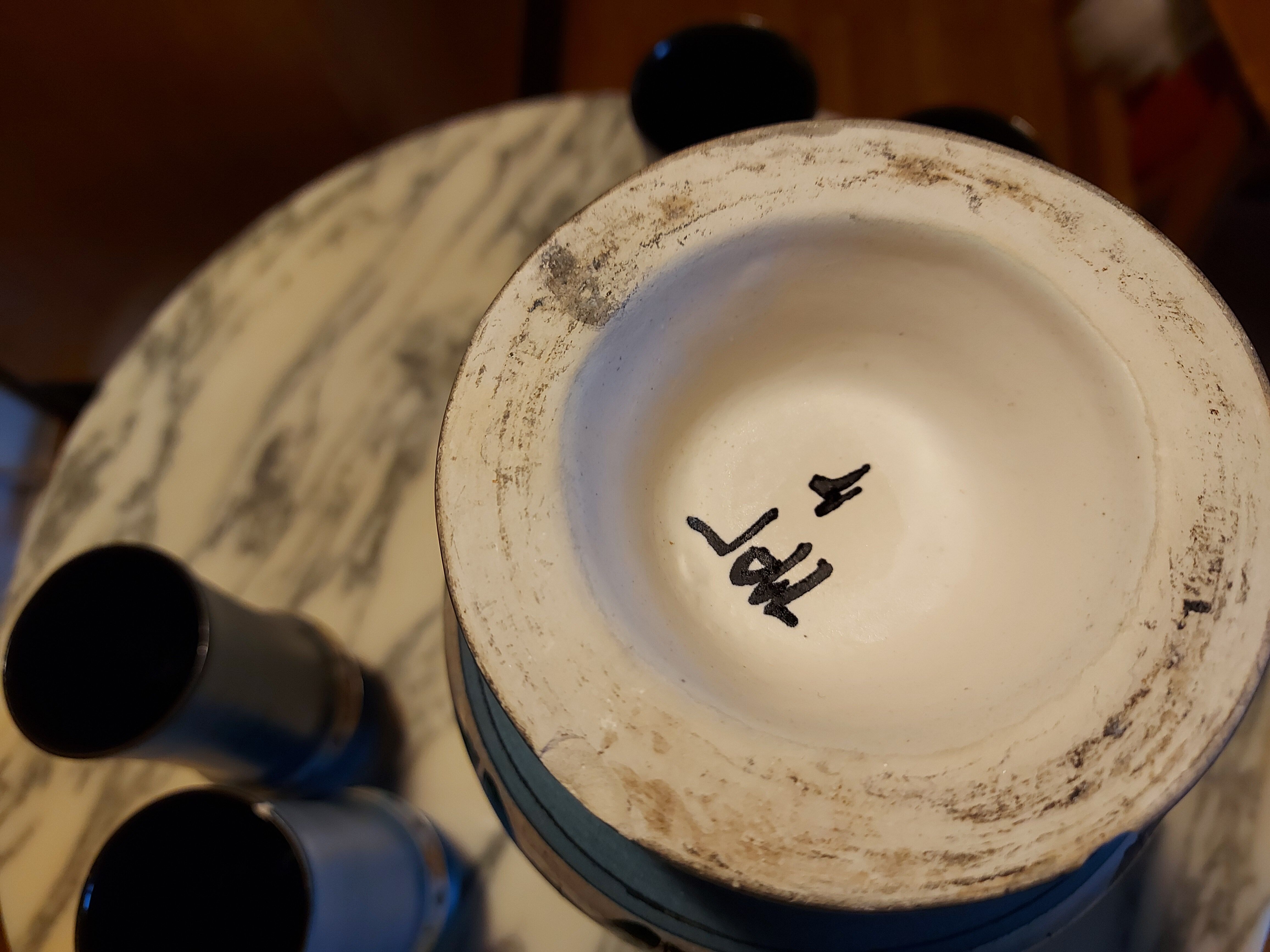 Jean de Lespinasse ceramic orangeade service