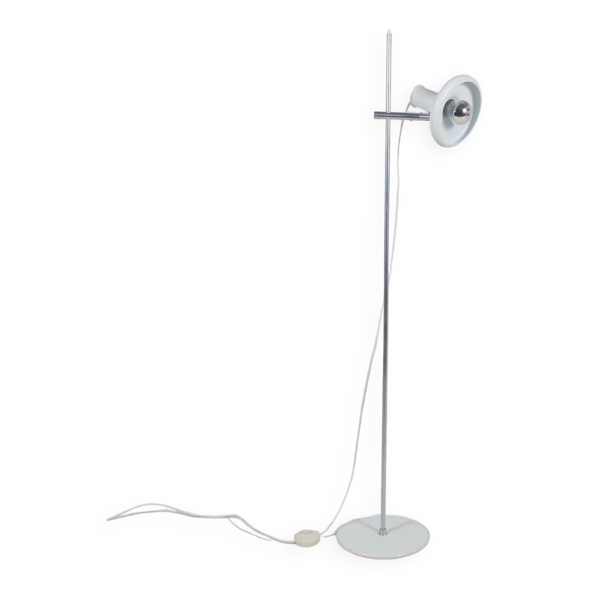 Lampadaire danois "Optima 3" conçu par Hans Due pour Fog & Mørup, années 1970