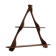 Vintage Scandinavian teak floor 1960