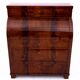 Mahogany secretary, Northern Europe, late 19th century.