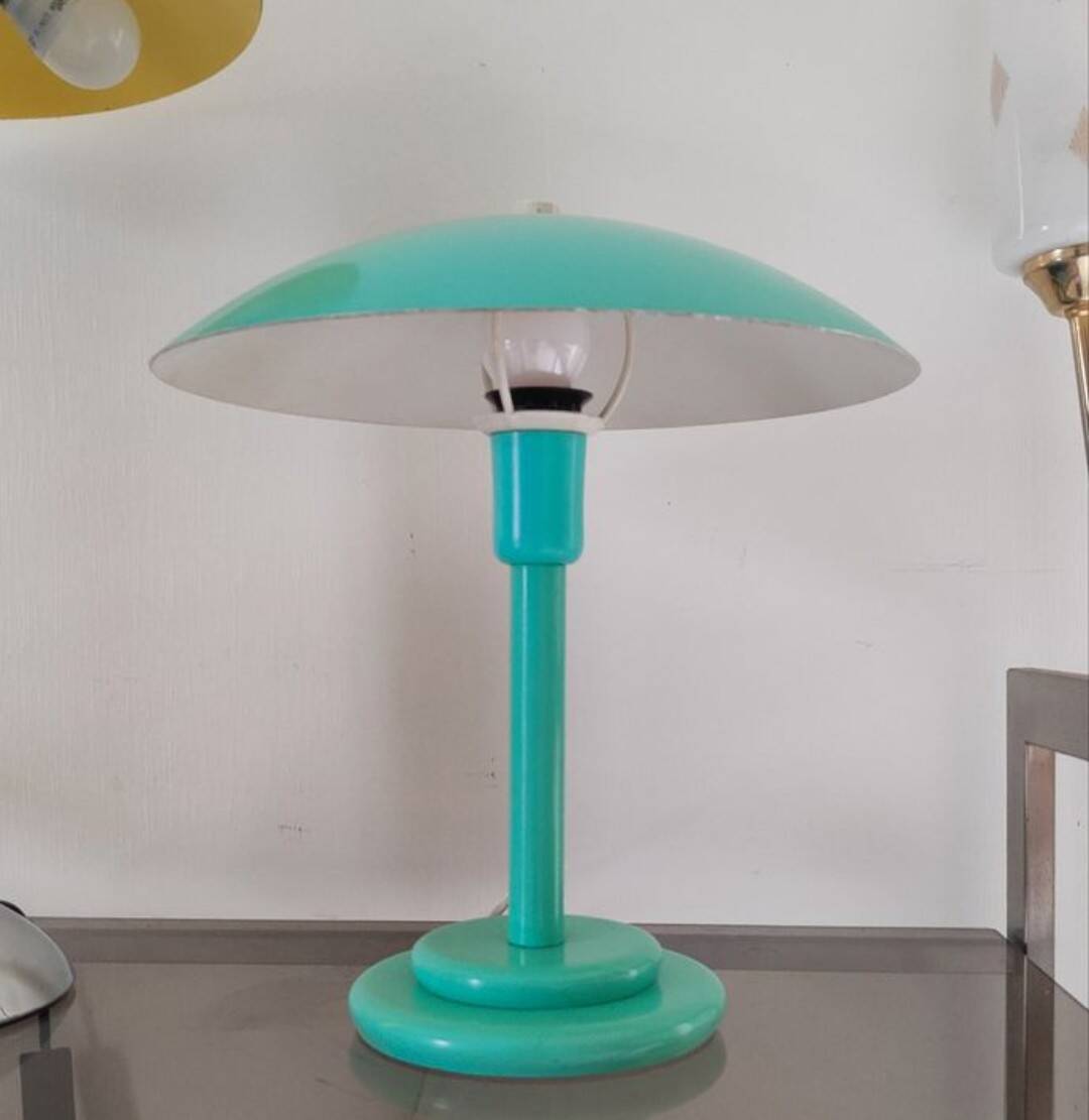 Lampe champignon aluminor 1980