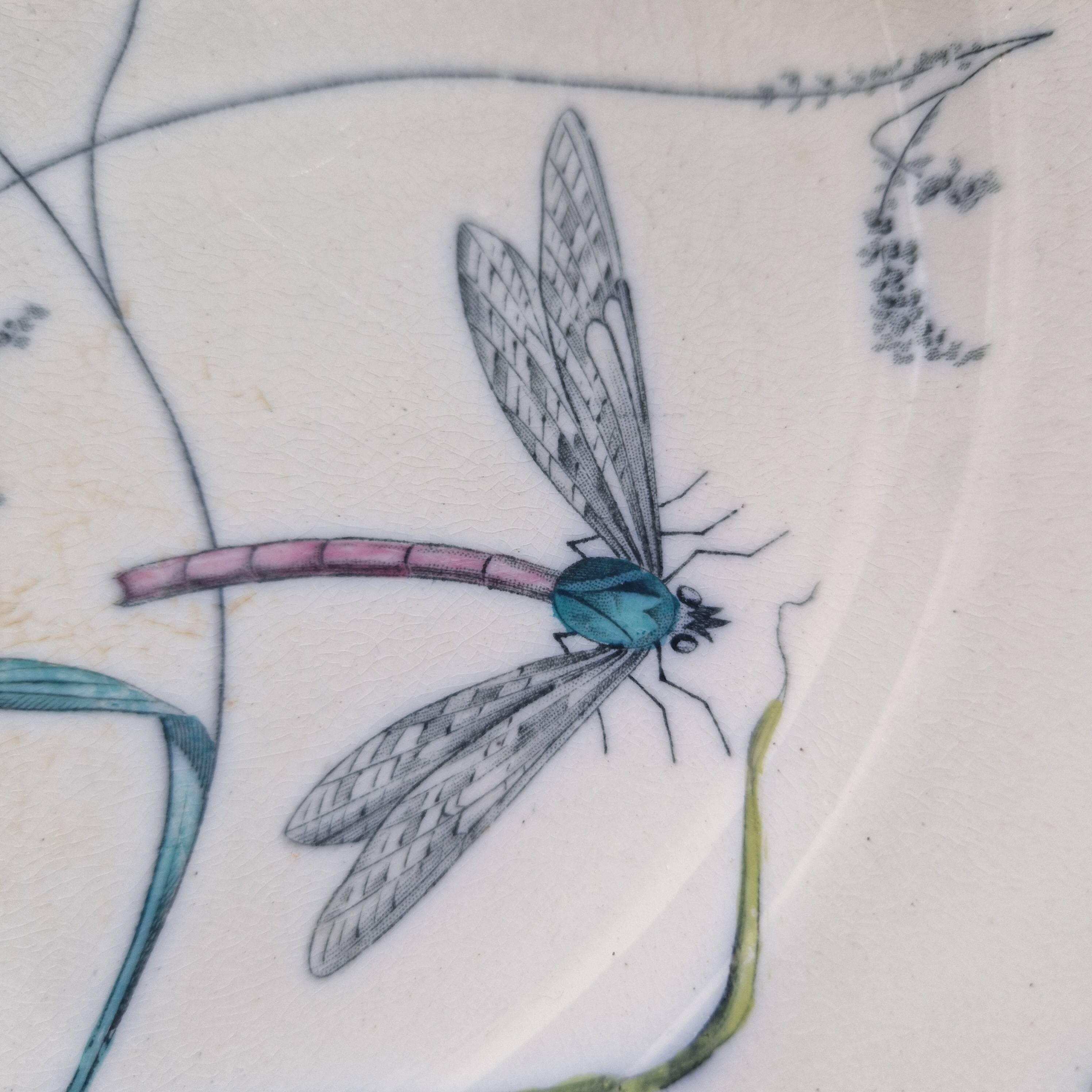 Antique ceramic and metal hot plate p and b pinder and bourne