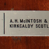 Retro extending dining table & 4 chairs by tom robertson for mcintosh of kirkcaldy