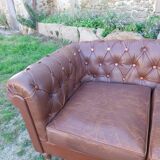 Vintage 2 seater Chesterfield sofa