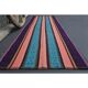 Vintage Turkish Oushak Handmade Wool Cotton Pink Runner Rug 71x246