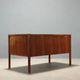 Vintage writing desk in laminated wood, 2 drawers, 1960s design