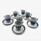Ceramano coffee set Germany 1970s