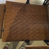 Rattan lounge chair