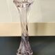 Large Floral Design Vase. Blown Murano Art Glass. Pink Tones, 30.5cm