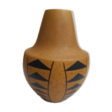 Art deco earthenware vase