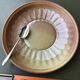 10 Duralex daisy glass dessert plates