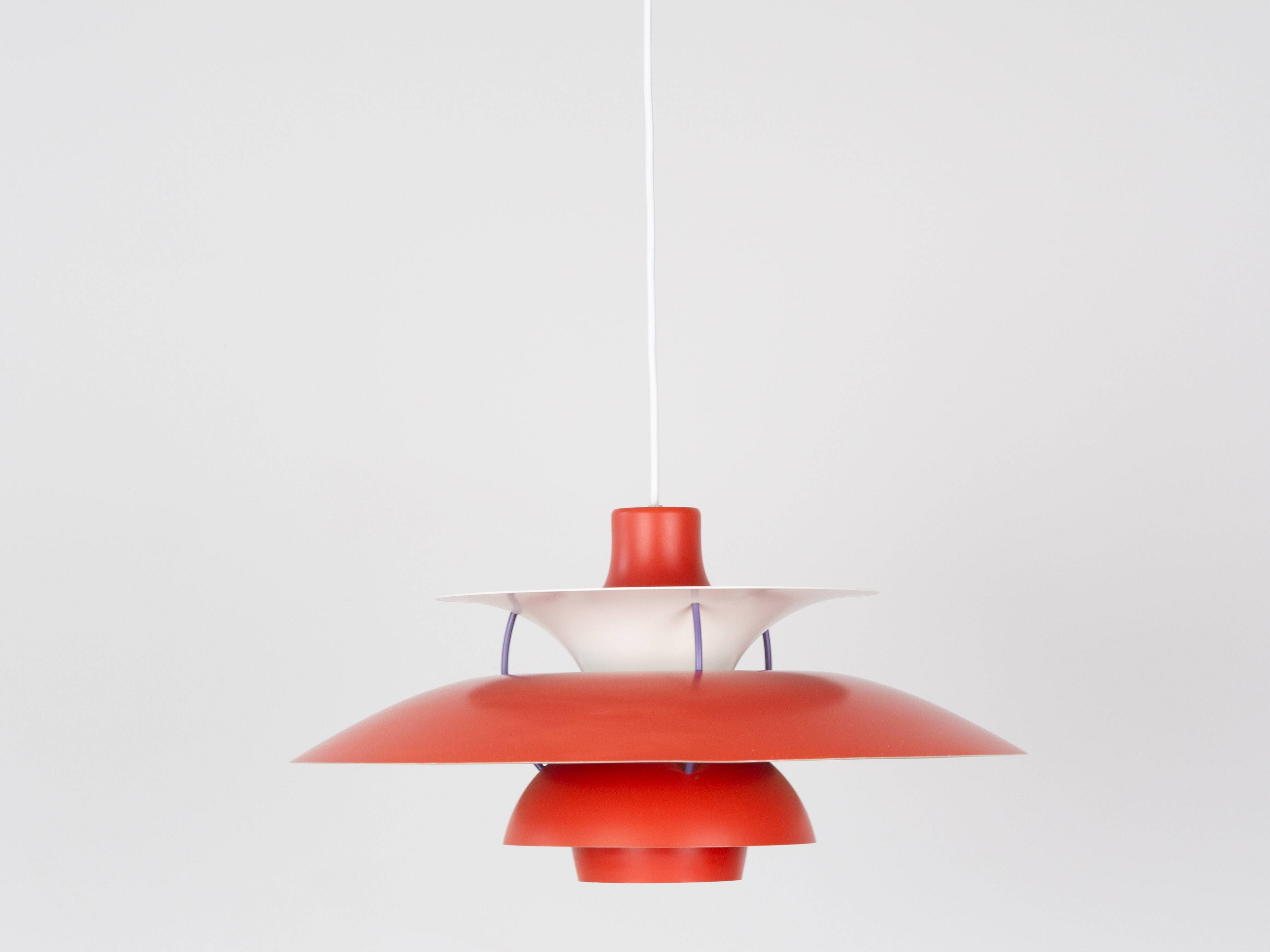 Danish vintage PH 5 pendant lamp by Poul Henningsen, Louis Poulsen, 1958