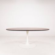 Oval dining table in rosewood by Maurice Burke for Arkana, England, 1960s