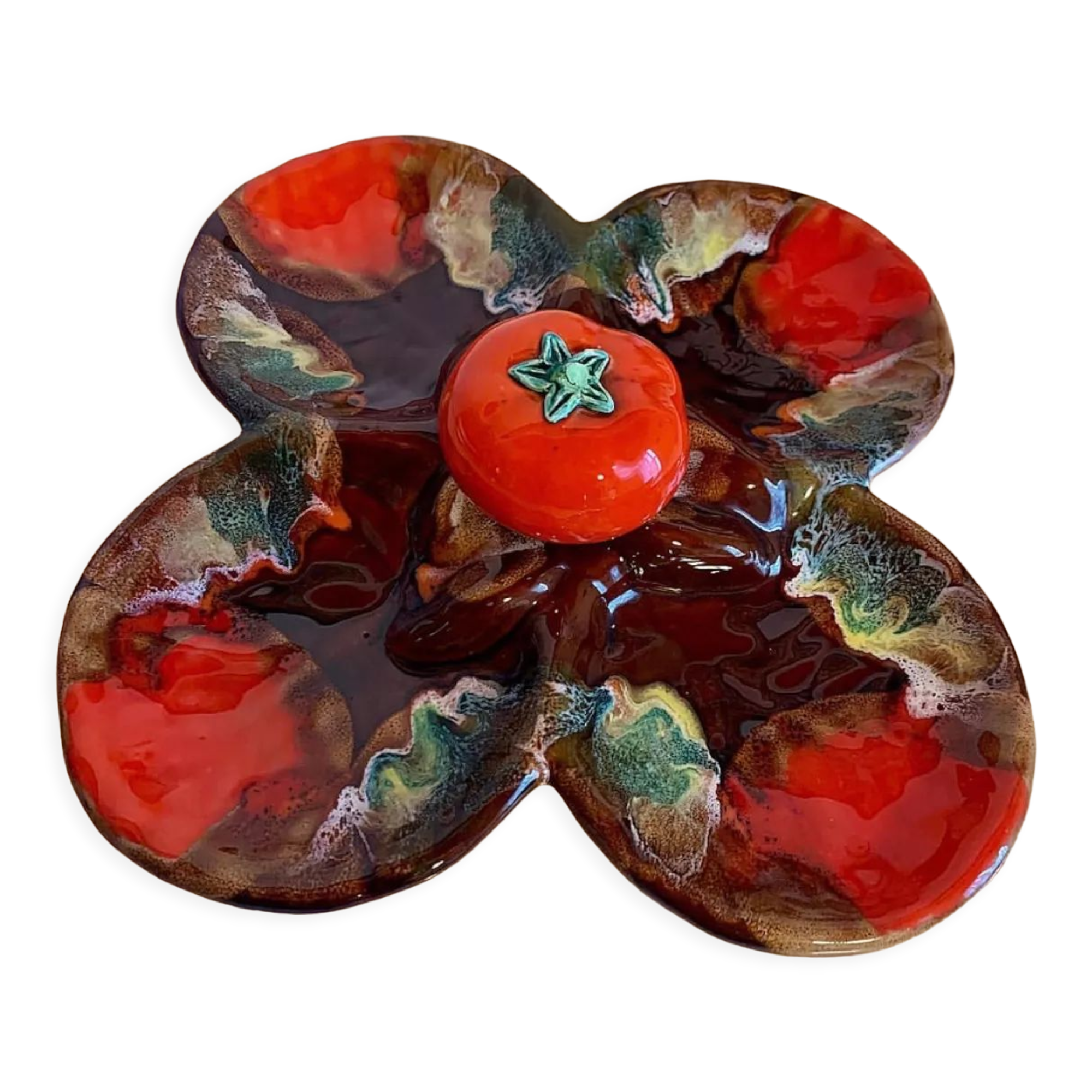 Original vallauris ceramic top