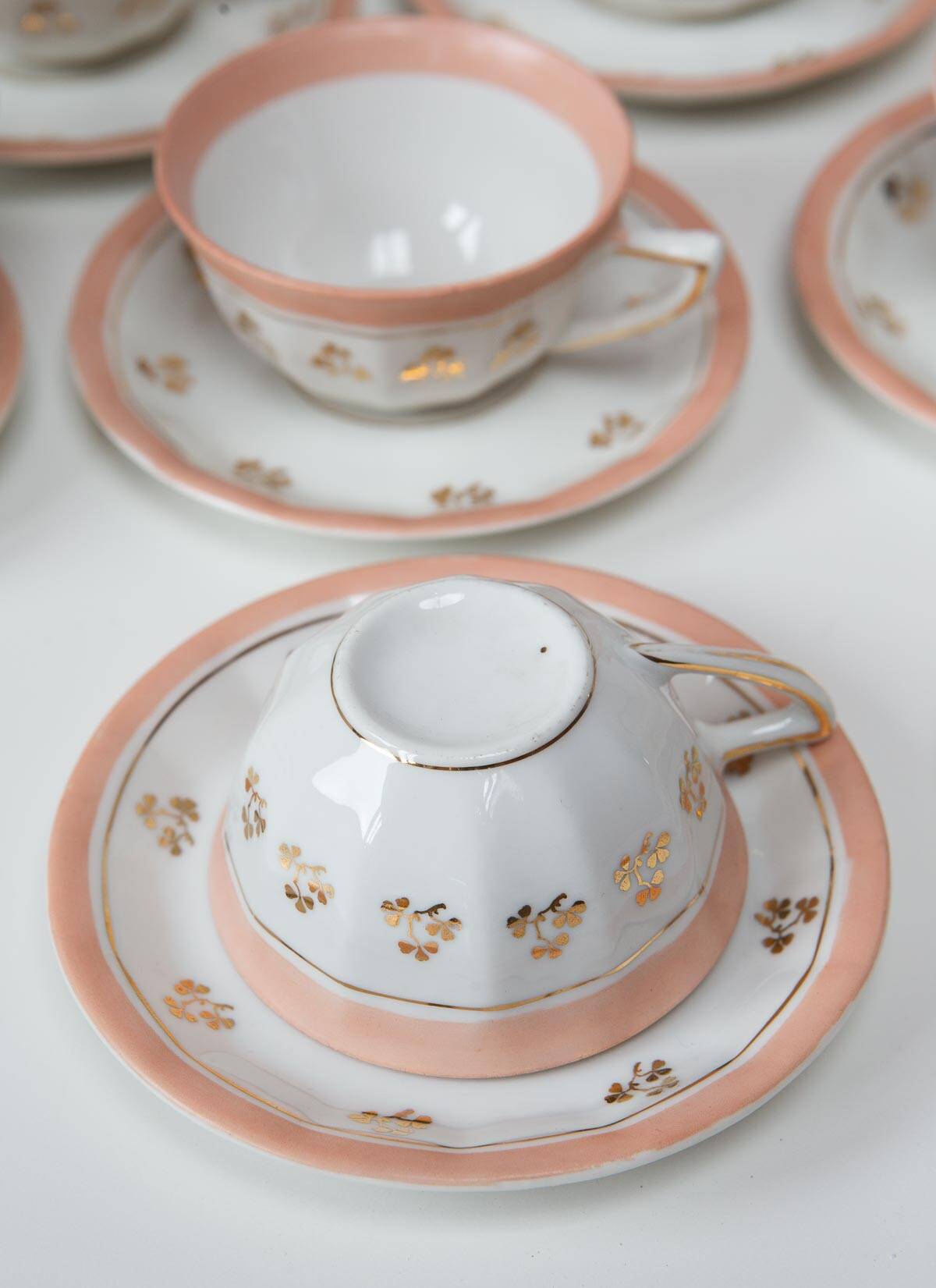 Limoges porcelain tea set? approx. 1950 (26 pieces)