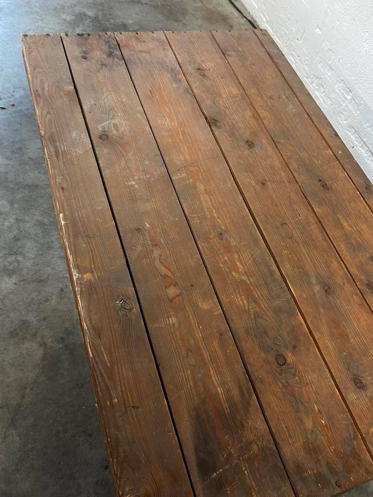 Vintage wooden chest / side table / coffee table