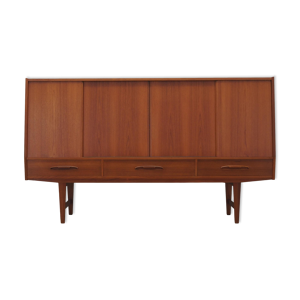 enfilade en teck, design danois, années 1960, danemark