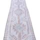 Vintage Turkish hallway rug 100x391 cm