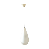 Modernist opaline ceiling lamp
